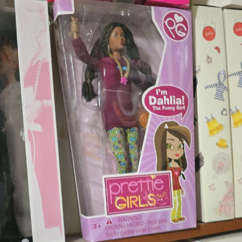 Pretty Girls Doll with Purple Outfit
